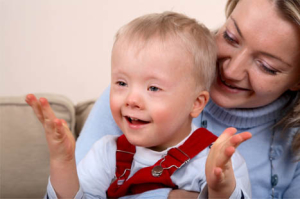 early intervention boy with down syndrome